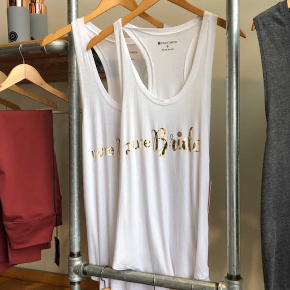 (NWT) White Pure Barre tank